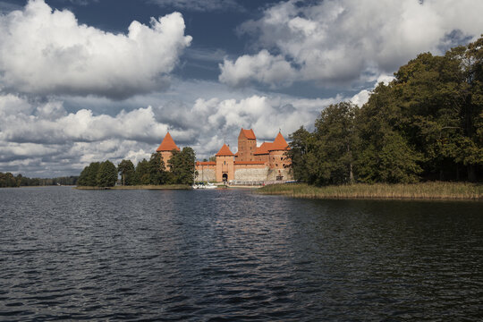 Trakai Island Castle in Lithuania, Europe
