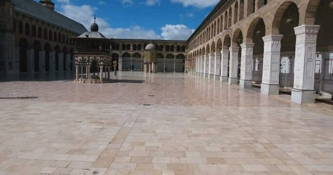 la grande mosqu&eacute;e de damas syrie