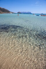 Obraz premium Cristal water at Aranci bay, Sardinia, Italy