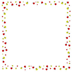 lady bugs frame