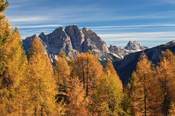 Dolomites, Cristallo mountain, Veneto, Italy