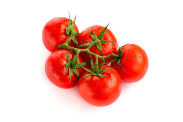 Tomato isolated on white.