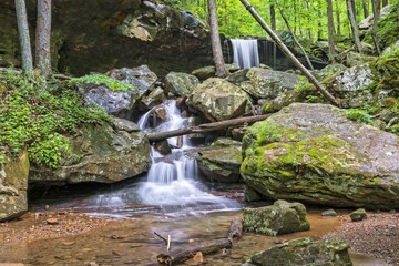 Emory Gap Falls In Frozen Head State Park