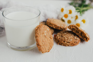 Cooking with milk for breakfast