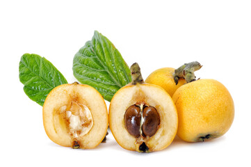 Medlars produced with organic cultivation