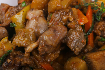 Chicken hearts
