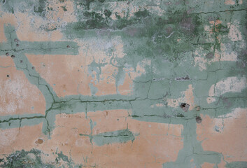Crack wall texture and paint.Abstract background