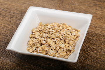 Raw oatmeal