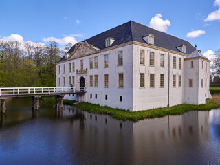 Moated castle in Dornum