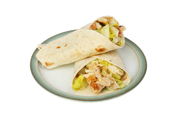 Caesar salad wraps