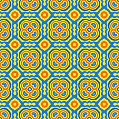 vector abstract geometric seamless pattern.