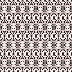 monochrome abstract vector seamless pattern.