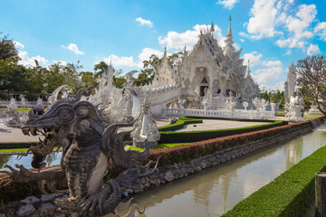 chiang mai white temple thailand
