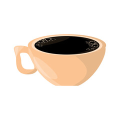Delicious coffee cup icon vector illustration graphic design