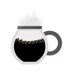 Coffee kettle isolated icon vector illustration graphic design