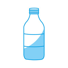 water bottle icon over white background. vector illustration