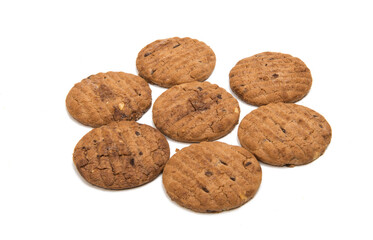 Butter biscuits isolated