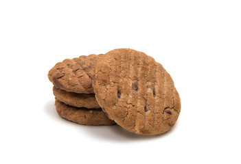 Butter biscuits isolated
