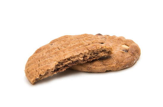 Butter biscuits isolated