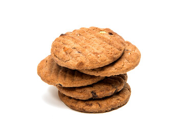 Butter biscuits isolated