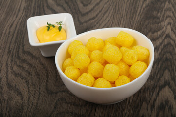 Cheese corn balls