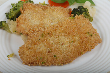 Chicken with sesame seeds