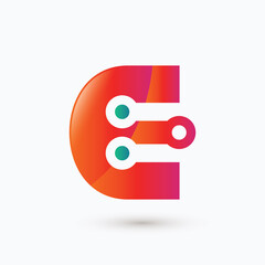 Letter E Logo