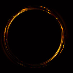 Abstract background. luminous swirling. Elegant glowing circle. .Sparking particle. Space tunnel. Glossy jellyfish. Colorful ellipse. Glint sphere