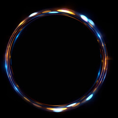 Abstract background. luminous swirling. Elegant glowing circle. .Sparking particle. Space tunnel. Glossy jellyfish. Colorful ellipse. Glint sphere