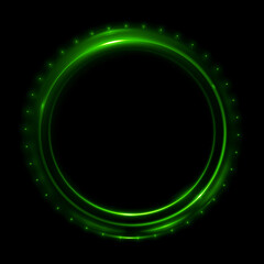 Abstract background. luminous swirling. Elegant glowing circle. .Sparking particle. Space tunnel. Glossy jellyfish. Colorful ellipse. Glint sphere