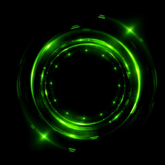 Abstract background. luminous swirling. Elegant glowing circle. .Sparking particle. Space tunnel. Glossy jellyfish. Colorful ellipse. Glint sphere