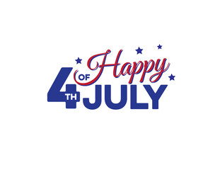 Happy 4th of July graphic