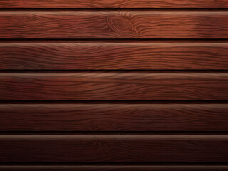 Obraz premium Wood texture. The wooden surface is dark brown in color. Vector illustration.
