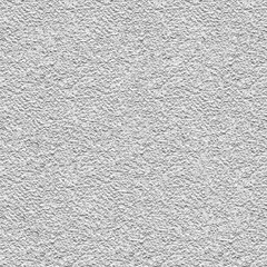 Obraz premium Clean white seamless concrete pebble-dash wall background texture