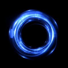 Abstract background. luminous swirling. Elegant glowing circle. .Sparking particle. Space tunnel. Glossy jellyfish. Colorful ellipse. Glint sphere