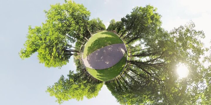  park view tiny planet 