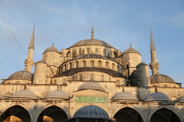 Fototapeta na wymiar Sultanahmet Blue Mosque in Istanbul