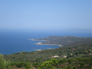Fototapeta na wymiar Corse en été