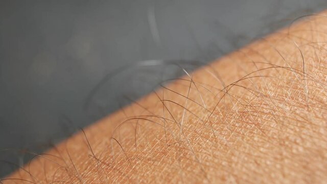 Close up of Human Skin Texture 
