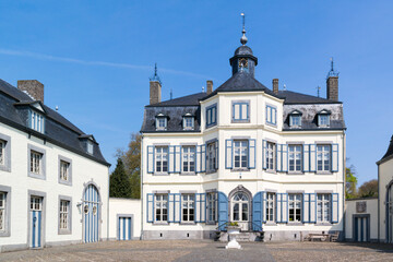 Fototapeta na wymiar Obbicht Castle in Sittard-Geleen, Limburg, Netherlands
