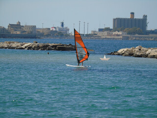 windsurfing senza vento