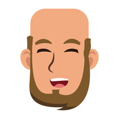 tourist man avatar character portrait image vector illustration