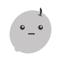 cute kawaii lemon cartoon vector graphic design