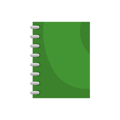 Fototapeta na wymiar notebook icon over white background. colorful design vector illustration