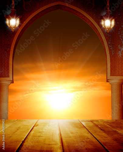 "Islamic greeting Eid Mubarak cards for Muslim Holidays 