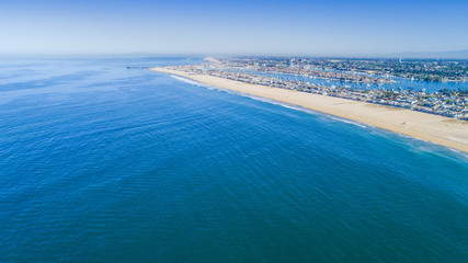 Fototapeta na wymiar Newport Beach, Orange County, California 