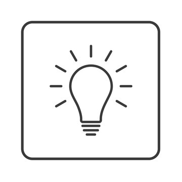 Gl&uuml;hbirne - Simple App Icon