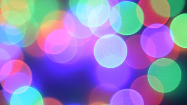 Abstract Lights bokeh background