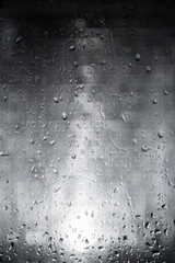 water Droplet on Glass