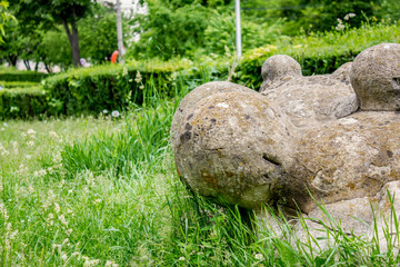 spherical stone construction